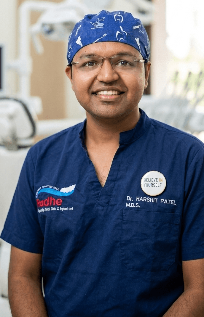 Dr. Harshit Patel - Principal Dentist